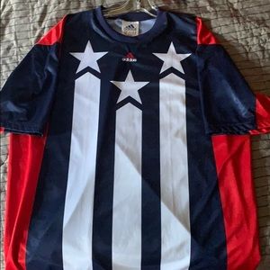 Retro Adidas USA rugby/soccer jersey